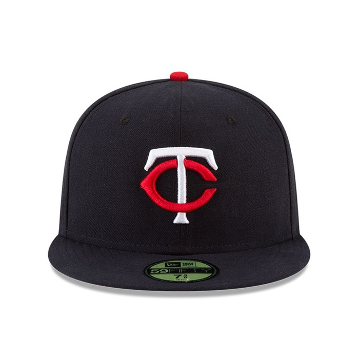 Minnesota Twins Authentic On-Field Home 59FIFTY Lippis Laivastonsininen - New Era Lippikset Suomi FI-139427